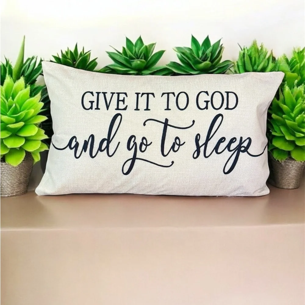 Inspirational Pillow Cover - Picture 1 of 2